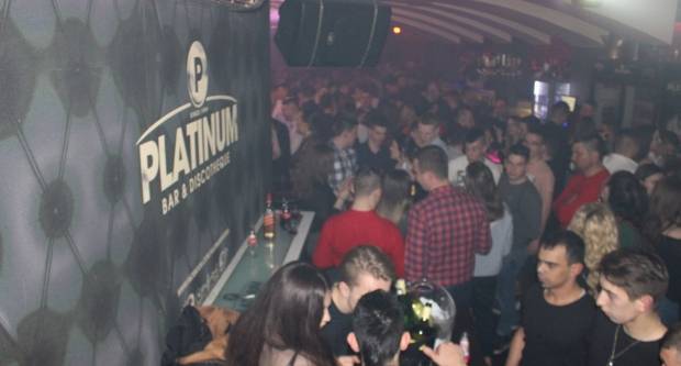 Noćni život u Platinumu uoči Uskrsa 1.4.2018.