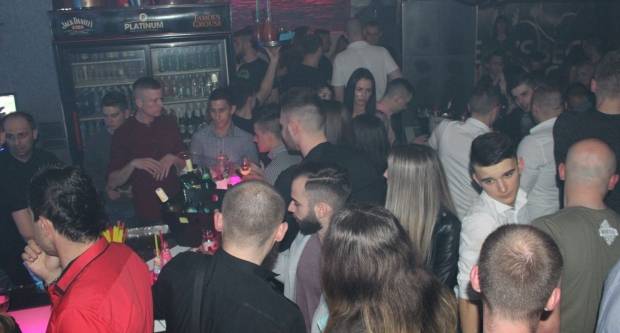 Noćni život u Platinumu uoči Uskrsa 1.4.2018.