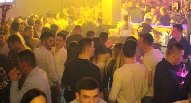 Noćni život u Platinumu uoči Uskrsa 1.4.2018.