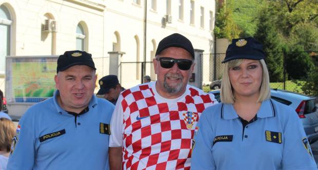 Prolazak vozača CRO RACE međunarodne biciklističke utrke kroz Požegu 1.10.2019.