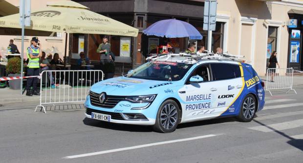 Prolazak vozača CRO RACE međunarodne biciklističke utrke kroz Požegu 1.10.2019.