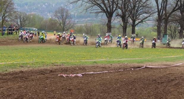 Otvoreno prvenstvo Hrvatske u motocross-u na stazi Villare u Požegi 15.4.2018.