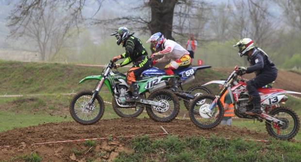 Otvoreno prvenstvo Hrvatske u motocross-u na stazi Villare u Požegi 15.4.2018.