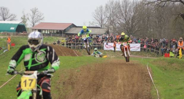 Otvoreno prvenstvo Hrvatske u motocross-u na stazi Villare u Požegi 15.4.2018.