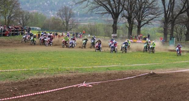 Otvoreno prvenstvo Hrvatske u motocross-u na stazi Villare u Požegi 15.4.2018.
