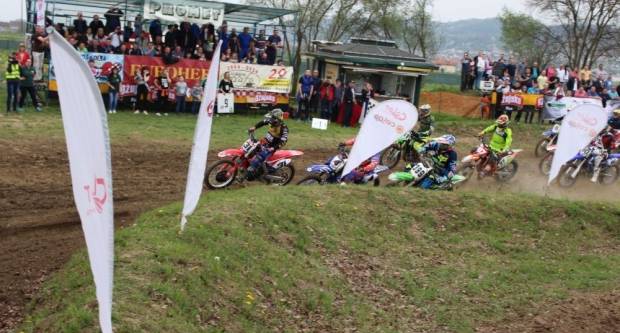 Otvoreno prvenstvo Hrvatske u motocross-u na stazi Villare u Požegi 15.4.2018.
