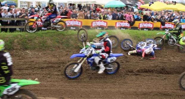 Otvoreno prvenstvo Hrvatske u motocross-u na stazi Villare u Požegi 15.4.2018.