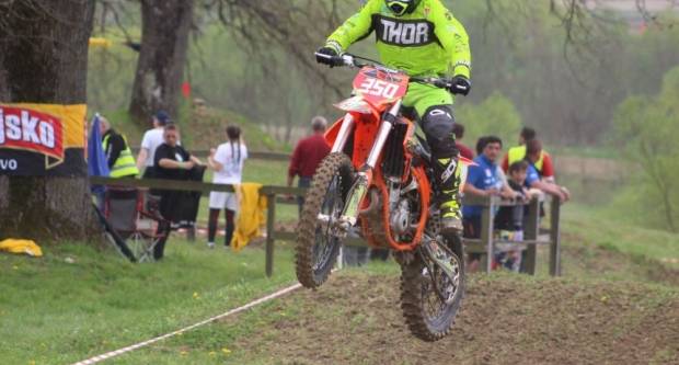 Otvoreno prvenstvo Hrvatske u motocross-u na stazi Villare u Požegi 15.4.2018.