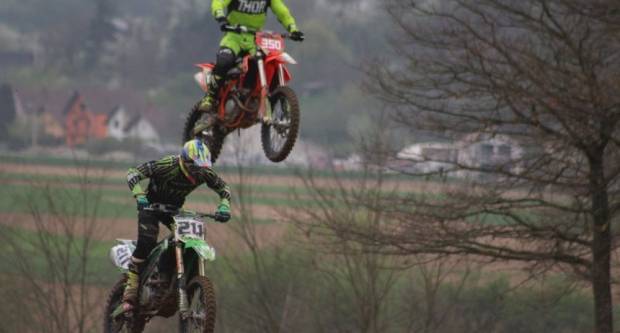 Otvoreno prvenstvo Hrvatske u motocross-u na stazi Villare u Požegi 15.4.2018.