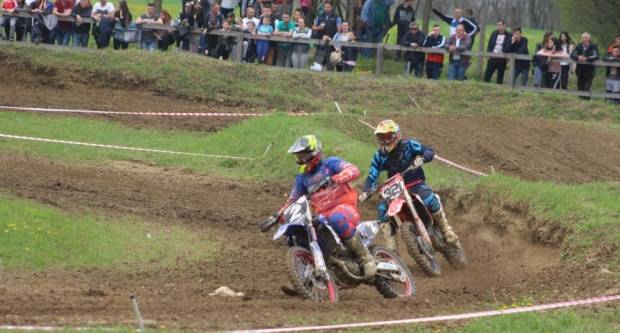 Otvoreno prvenstvo Hrvatske u motocross-u na stazi Villare u Požegi 15.4.2018.