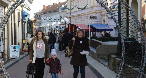 Subotnja šetnja Požegom 14.12.2019.