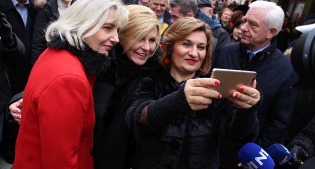 Posjet predsjednice RH Požegi i subotnja šetnja Požegom i Pleternicom 28.12.2019.