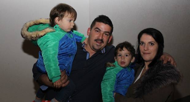 Liturgija i paljenje Badnjaka povodom pravoslavnog Božića u Požegi 6.1.2020.