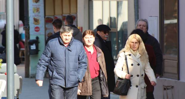 Subotnja sunčana šetnja Požegom 8.2.2020.