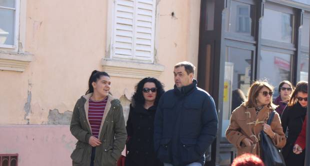 Subotnja sunčana šetnja Požegom 8.2.2020.