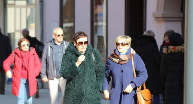 Subotnja sunčana šetnja Požegom 8.2.2020.