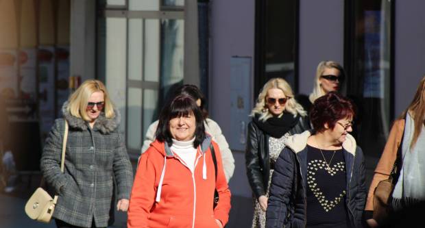 Subotnja sunčana šetnja Požegom 8.2.2020.