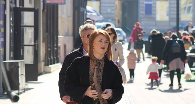 Subotnja sunčana šetnja Požegom 8.2.2020.