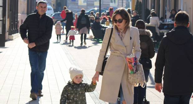 Subotnja sunčana šetnja Požegom 8.2.2020.