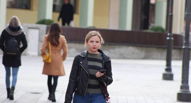 Subotnja sunčana šetnja Požegom 15.2.2020.