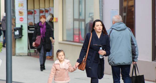 Subotnja sunčana šetnja Požegom 15.2.2020.