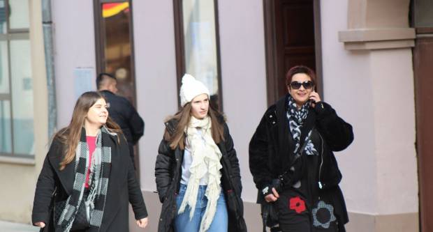 Subotnja sunčana šetnja Požegom 15.2.2020.