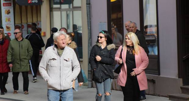 Subotnja sunčana šetnja Požegom 15.2.2020.