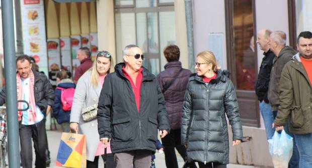 Subotnja sunčana šetnja Požegom 15.2.2020.