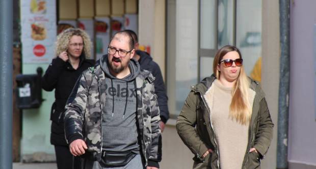 Subotnja sunčana šetnja Požegom 15.2.2020.