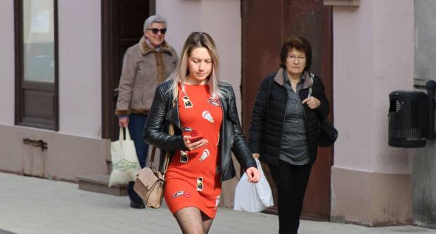 Subotnja sunčana šetnja Požegom 15.2.2020.