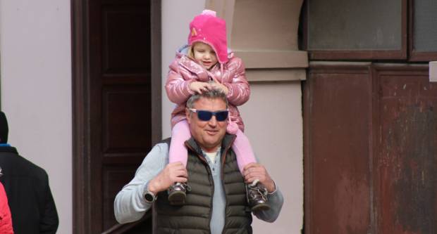 Subotnja sunčana šetnja Požegom 15.2.2020.