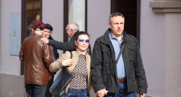 Subotnja sunčana šetnja Požegom 15.2.2020.