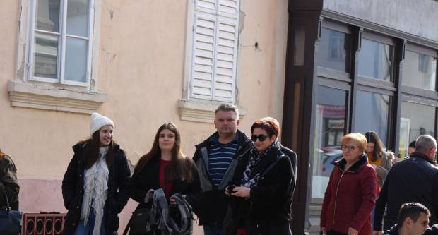 Subotnja sunčana šetnja Požegom 15.2.2020.