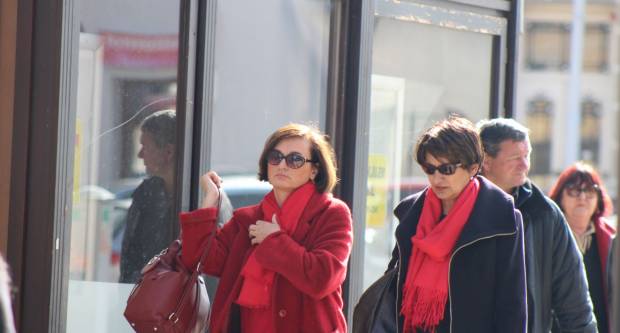 Subotnja sunčana šetnja Požegom 15.2.2020.