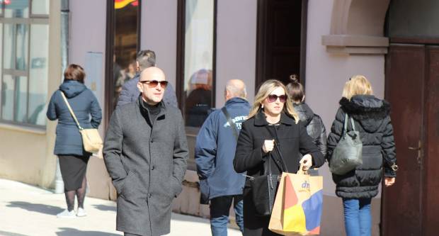 Subotnja sunčana šetnja Požegom 15.2.2020.