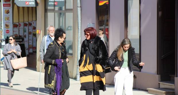 Subotnja sunčana šetnja Požegom 15.2.2020.