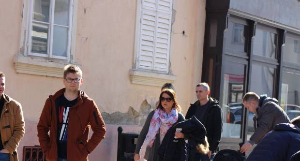 Subotnja sunčana šetnja Požegom 15.2.2020.