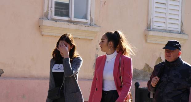 Subotnja sunčana šetnja Požegom 15.2.2020.