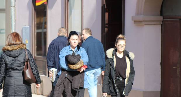 Subotnja sunčana šetnja Požegom 15.2.2020.