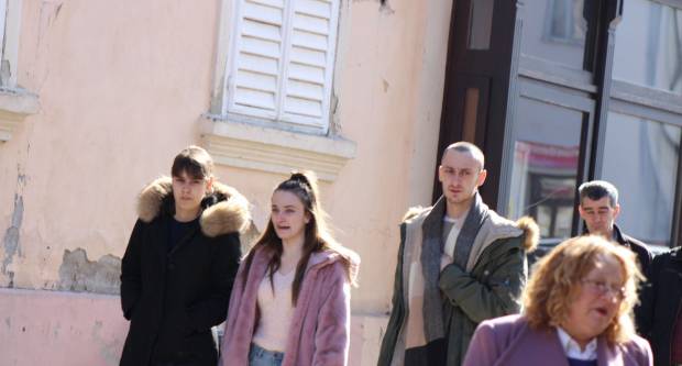 Subotnja sunčana šetnja Požegom 15.2.2020.