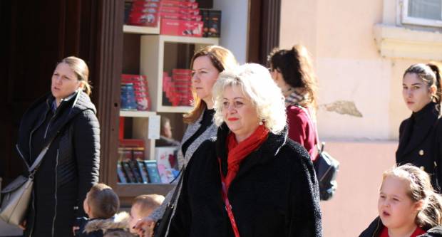 Subotnja sunčana šetnja Požegom 15.2.2020.