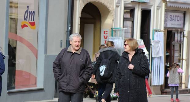 Subotnja sunčana šetnja Požegom 15.2.2020.