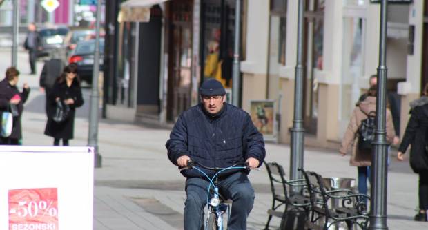 Subotnja sunčana šetnja Požegom 15.2.2020.