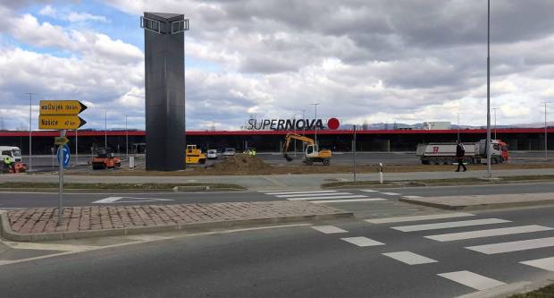 JOŠ MALO PA GOTOVO: Požeška Supernova pri kraju izgradnje