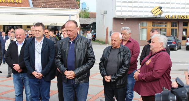 U povodu Dana državnosti RH svečano položeni vijenci na Trgu 123. brigade u Požegi