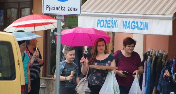 Kišna šetnja Požegom 5.5.2018.
