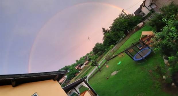 FOTO: Vaše fotografije duge, oblaka i neba od Pleternice do Lipika