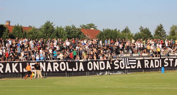 VELIKA FOTOGALERIJA: Sjeverna tribina Stadiona uz Savu puna kao nekada