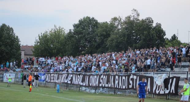 VELIKA FOTOGALERIJA: Sjeverna tribina Stadiona uz Savu puna kao nekada