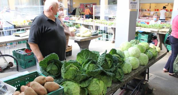 Ponuda četvrtkom na požeškoj tržnici 16.7.2020.